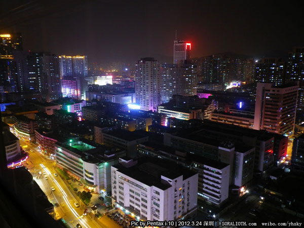 宾得 i-10 深圳夜景2